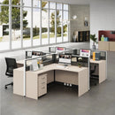 Remy · L-Shaped Cubicle Workstation