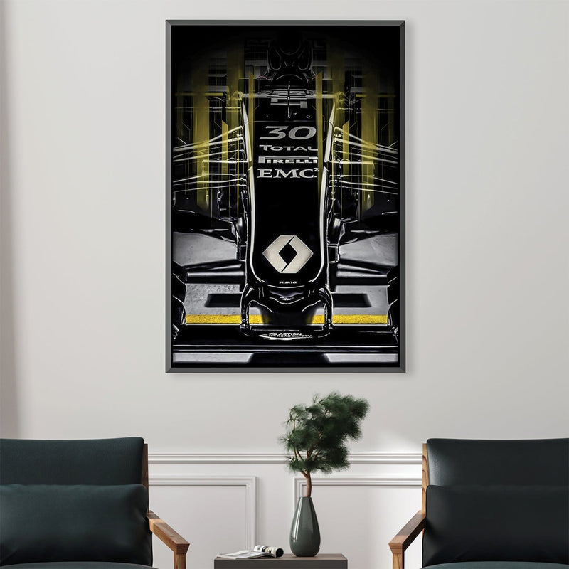 Renault-F1-Black Canvas