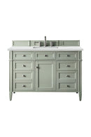 James Martin Brittany 48" Single Bathroom Vanity, Sage Green