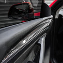 Repalcement Real Carbon FiberDoor Trim Panel for Model 3/Y