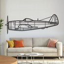 P-47D Metal Aircraft Wall Art - NCP0110 by Navigate Craft
