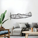 P-47D Metal Aircraft Wall Art - NCP0110 by Navigate Craft