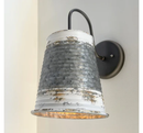 Distressed Large Farmhouse Wall Sconce Light