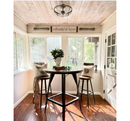 Industrial Farmhouse Screen Flush Mount Ceiling Light by The Lamp Goods