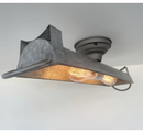GALVANIZED DOME Ceiling Light Fixture (3 sizes)