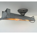 GALVANIZED DOME Ceiling Light Fixture (3 sizes)