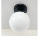 MODERN OPAL Schoolhouse Globe Ceiling Light by The Lamp Goods