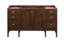 James Martin Addison 60" Single Bathroom Vanity, Mid-Century Acacia