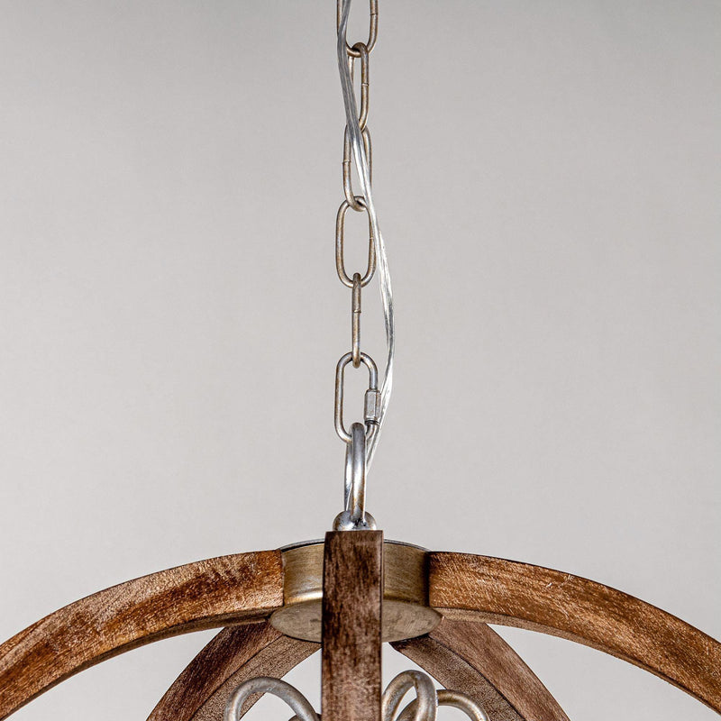 Retha Brown 4-Light Caged Island Pendant Lights, photo 5 of 9