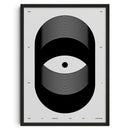 GobekUsa Retro Abstract Canvas Print Wall Art