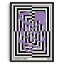 GobekUsa Retro Abstract Canvas Print Wall Art