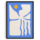 GobekUsa Retro Abstract Canvas Print Wall Art