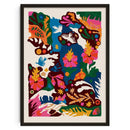 GobekUsa Retro Abstract Canvas Print Wall Art