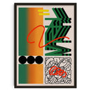 GobekUsa Retro Abstract Canvas Print Wall Art