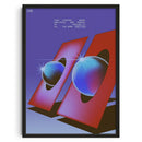 GobekUsa Retro Abstract Canvas Print Wall Art