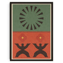 GobekUsa Retro Abstract Canvas Print Wall Art