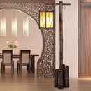 GobekUsa Bamboo Weave Floor Lamp | Retro Design for Zen Living Room & Study