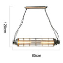 GobekUsa Industrial Chandelier for Loft Cafe Retro Bar Office Table Lamp Shopping