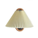 GobekUsa Beech Wood Wall Lamp: Retro Wabi-Sabi Style for Bedroom, Living Room, and Porch