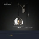 GobekUsa Black Brass Retro Crystal Copper LED Ceiling Pendant for Home Lighting