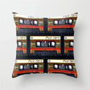 Retro black camera print cushion cover living room decor by Decorbites