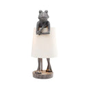 GobekUsa Frog Resin Desk Lamp: Retro Design LED Bedroom Lighting Fixture
