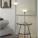 GobekUsa Glass Shade LED Floor Lamp for Living Room, Bedroom - Nordic Minimalist Retro Style