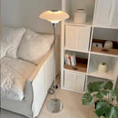 GobekUsa Glass Shade LED Floor Lamp for Living Room, Bedroom - Nordic Minimalist Retro Style