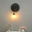 GobekUsa Gorilla Resin Wall Sconce Retro Bedside Lamp Luminaire