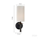 GobekUsa Brass Wall Lamp Retro Style for Living Room and Bedroom Decor