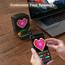 GobekUsa Ditoo Pixel Art Bluetooth Speaker 15W Output Power App Controlled LED Screen