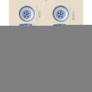 GobekUsa Blue and White Retro Ceramic Soup Noodle Bowl