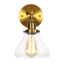 GobekUsa Gold LED Wall Sconce Retro Bedroom Lamp | Loft Iron Decor Aisle Restaurant Home