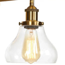 GobekUsa Gold LED Wall Sconce Retro Bedroom Lamp | Loft Iron Decor Aisle Restaurant Home