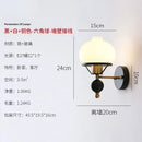 GobekUsa French Wall Lamp, High-end Retro living Room & Bedroom Decor
