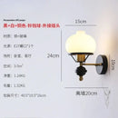 GobekUsa French Wall Lamp, High-end Retro living Room & Bedroom Decor