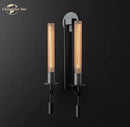 GobekUsa Glass Double Sconce LED Wall Light Retro Fixture Lighting