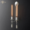 GobekUsa Glass Double Sconce LED Wall Light Retro Fixture Lighting