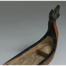 GobekUsa Dragon Boat Incense Holder: Retro Chic Hand Carved Censer for Trendsetting Home Decor