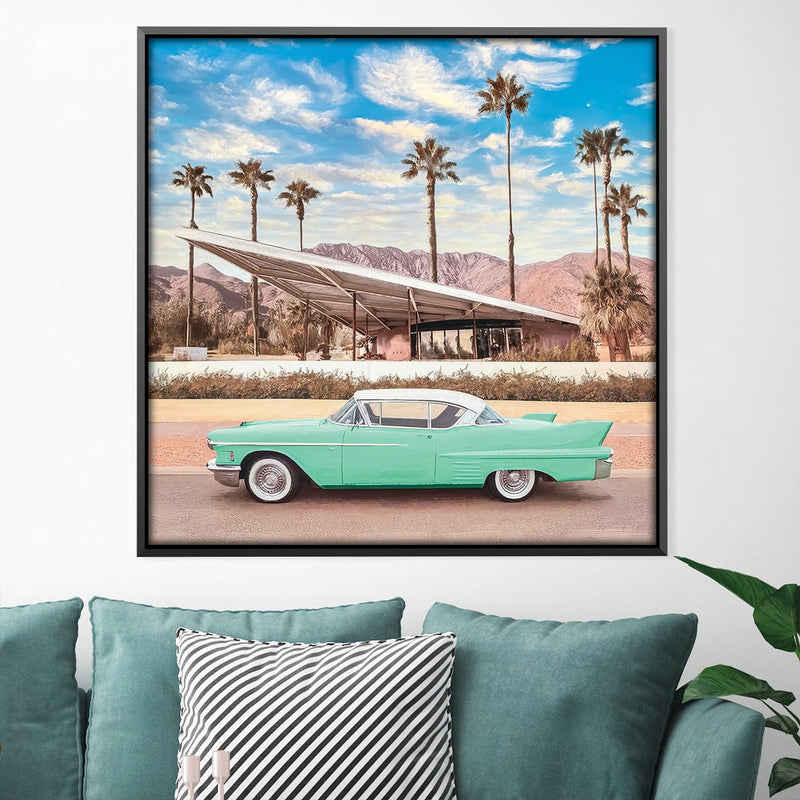 Retro California Canvas