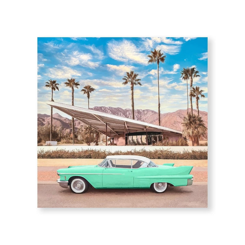 Retro California Canvas