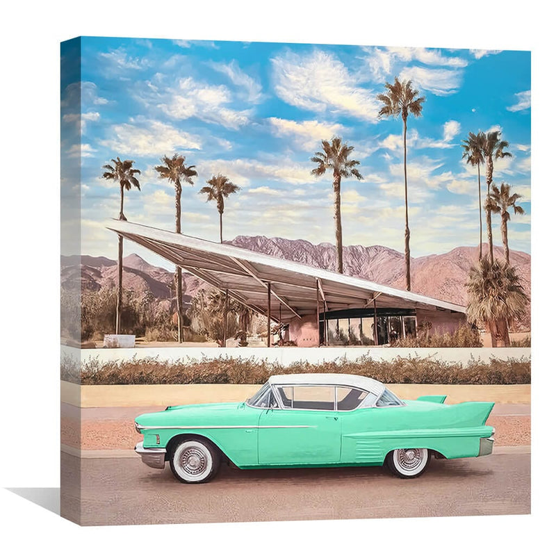 Retro California Canvas