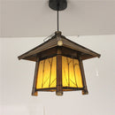Retro Chinese Style Chandelier Tea Room Southeast Asia Chandelier Bamboo Lamp
