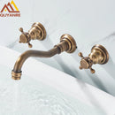 GobekUsa Retro Color Wall Mounted Bathroom Faucet