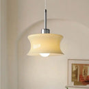 GobekUsa Glass Chandelier: Retro, Post-modern Bedroom & Balcony Lamp, Single-Head Bay Window