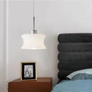 GobekUsa Glass Chandelier: Retro, Post-modern Bedroom & Balcony Lamp, Single-Head Bay Window