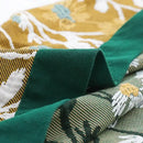 GobekUsa Cotton Throw Blanket - Retro Chinese Style Quilt & Sofa Cover