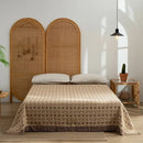 GobekUsa Cotton Throw Blanket - Retro Chinese Style Quilt & Sofa Cover