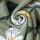 GobekUsa Cotton Throw Blanket - Retro Chinese Style Quilt & Sofa Cover