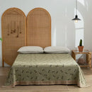 GobekUsa Cotton Throw Blanket - Retro Chinese Style Quilt & Sofa Cover